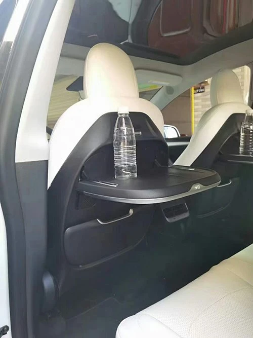 Tesla back seat table tray