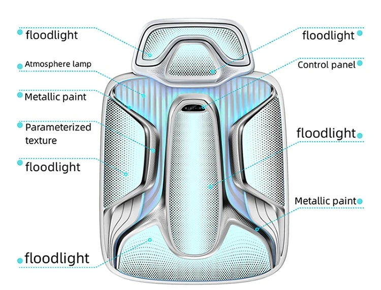 Luxury led Dome Lights for van and minibus Interiors Luxury led Dome Lights for van and minibus Interiors