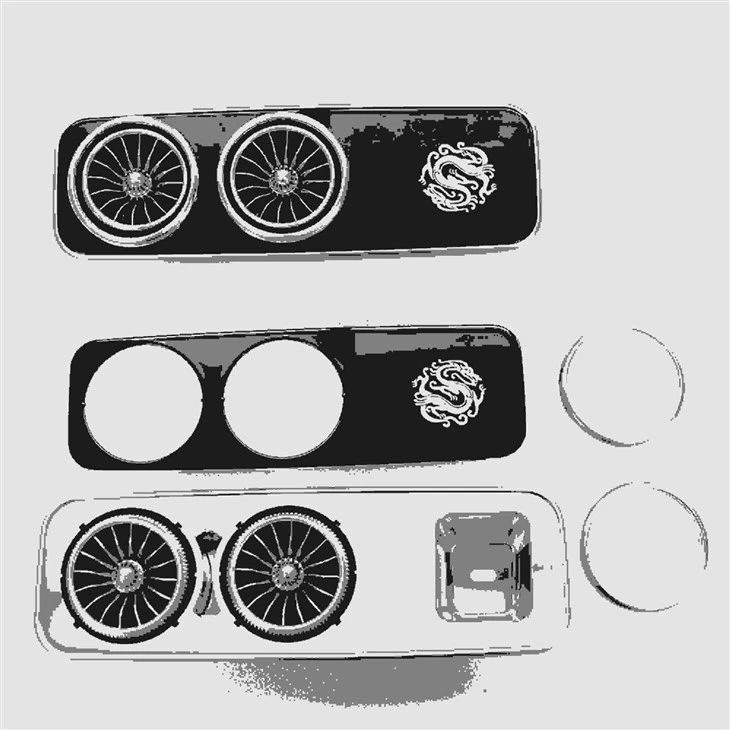 Customized Car Vent Accessories With Stylish Patterns