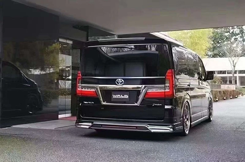 modified toyota hiace body kit